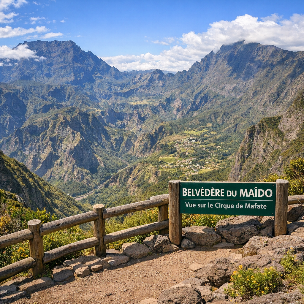 Belvedere du Maido avec vue sur Mafate